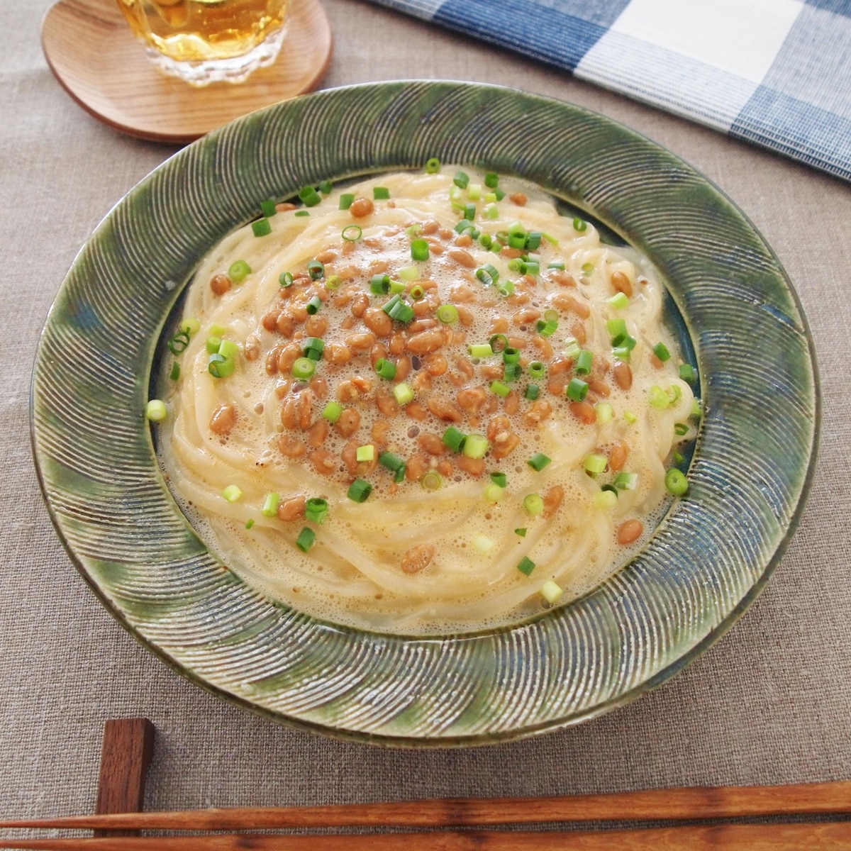 ふわとろ納豆の冷やしうどん レシピ 作り方 By テーブルマーク 楽天レシピ